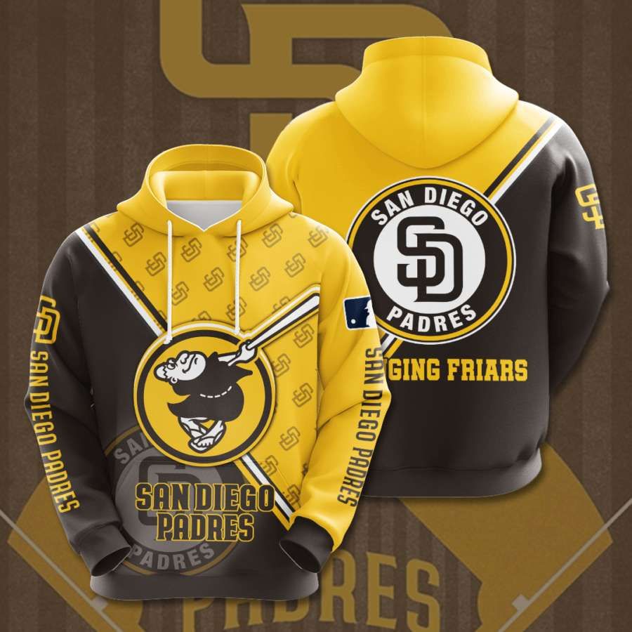 San Diego Padres Hoodie 3D B23