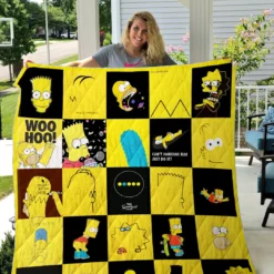 The Simpsons Blanket Quilt B21