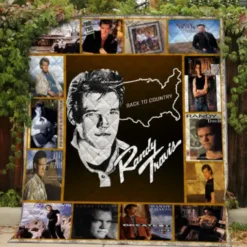 Randy Travis Blanket Quilt B23
