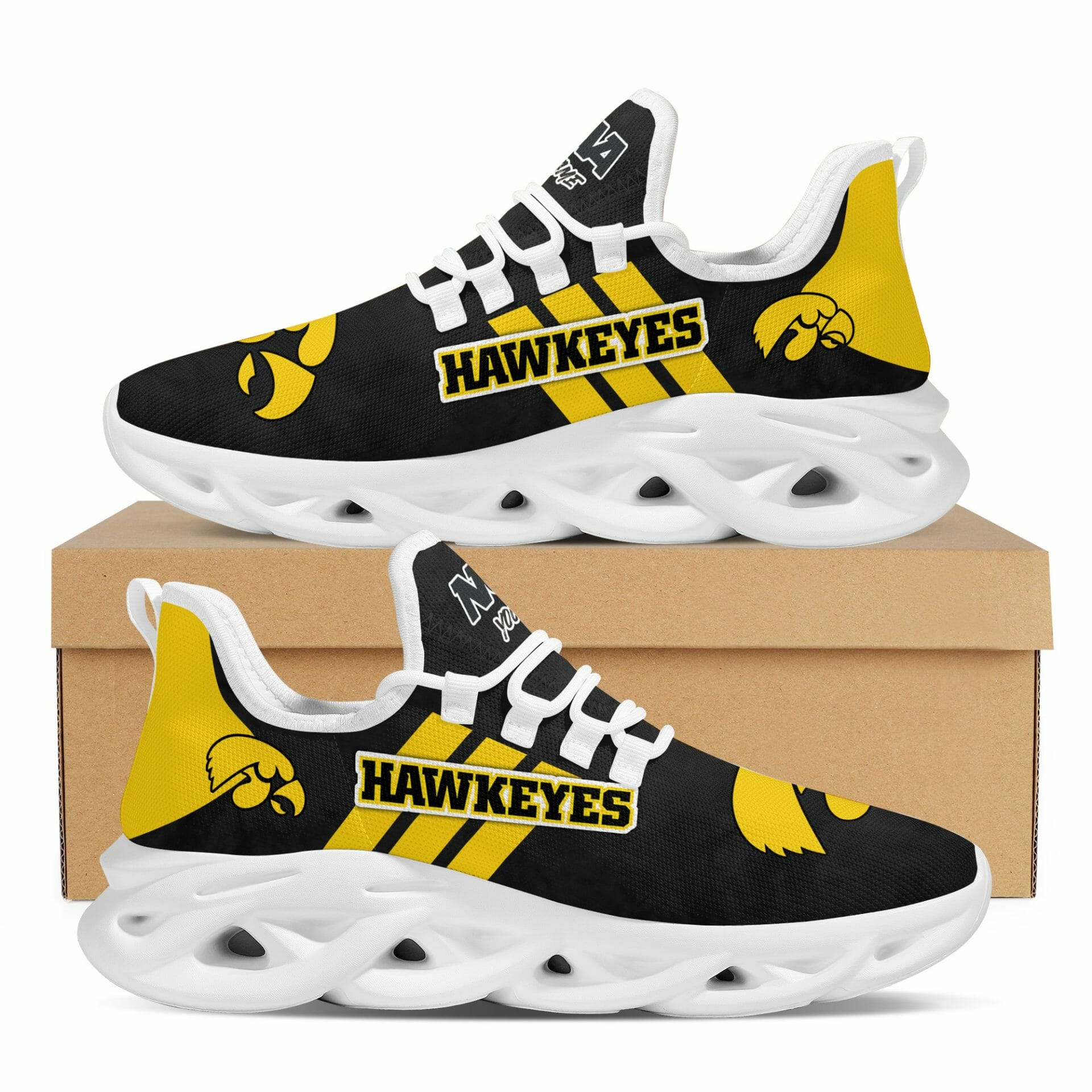Iowa Hawkeyes Max Soul Shoes B21