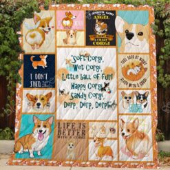 Corgi Quilt Blanket B23