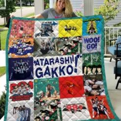 Atarashii Gakko Blanket Quilt B23