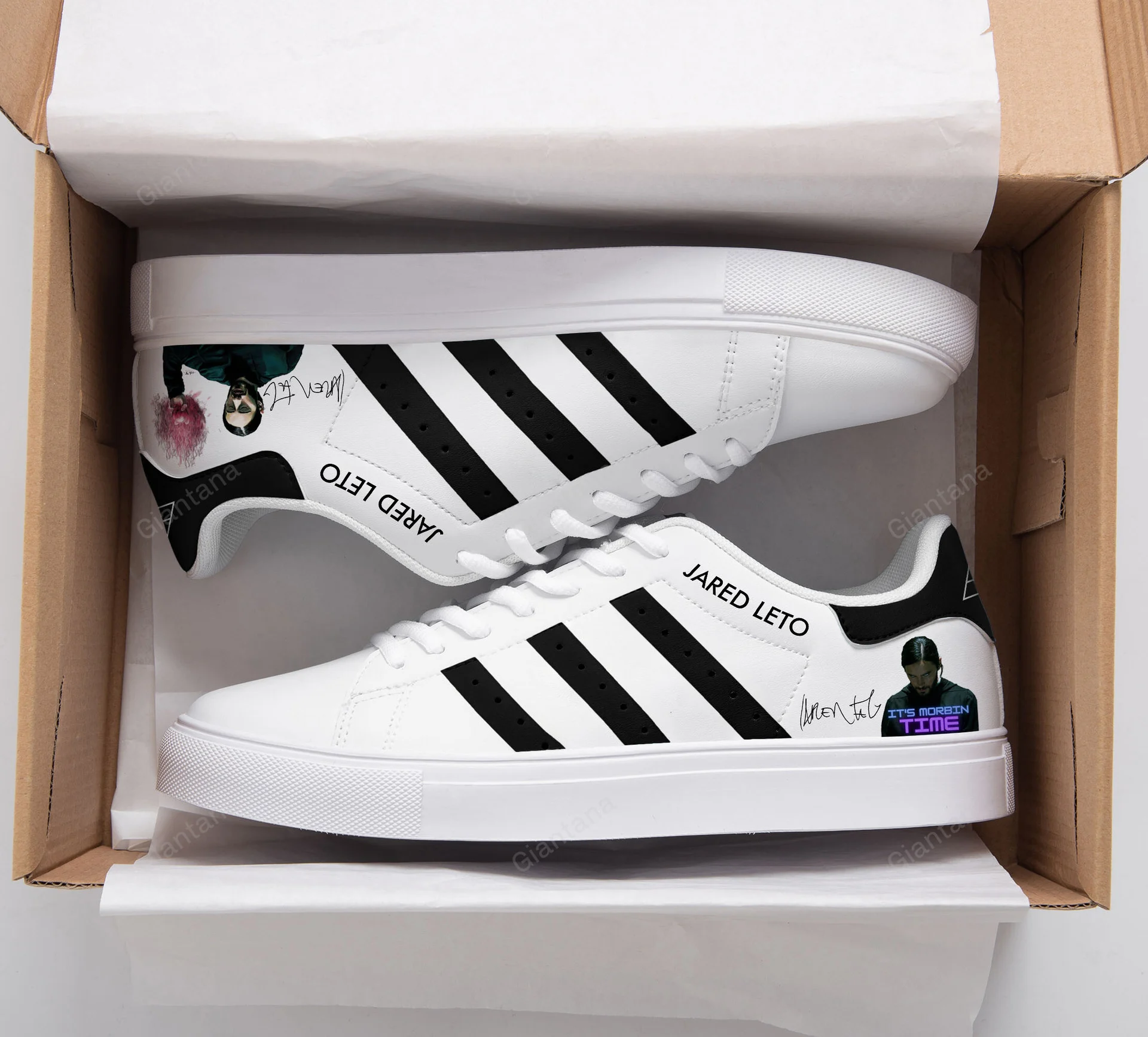 Jared Leto 2 Stan Smith Shoes B22