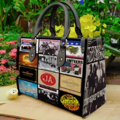 Jefferson Airplane Leather HandBag B22