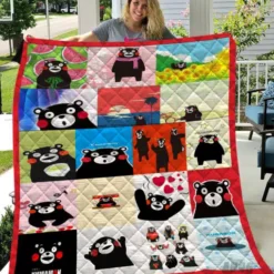 Kumamon  Quilt Blanket Quilt B23