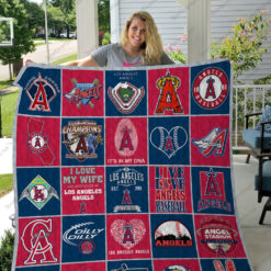 Los Angeles Angels Blanket Quilt B23