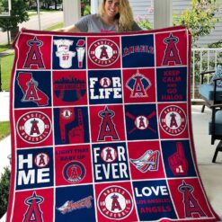 Los Angeles Angels Blanket Quilt B23