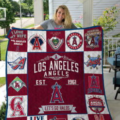 Los Angeles Angels Blanket Quilt B23