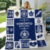 Toronto Maple Leafs 2 Quilt Blanket B22
