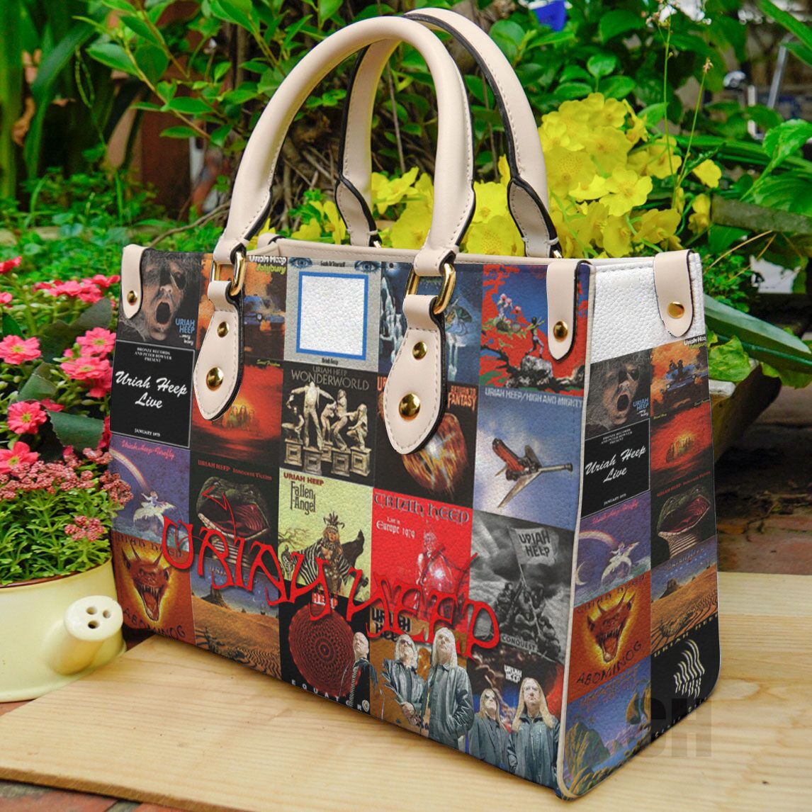 Uriah Heep 4 Leather HandBag B22