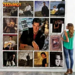 Randy Travis Blanket Quilt B23