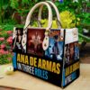 Ana de Armas Lover Leather Hand Bag B23
