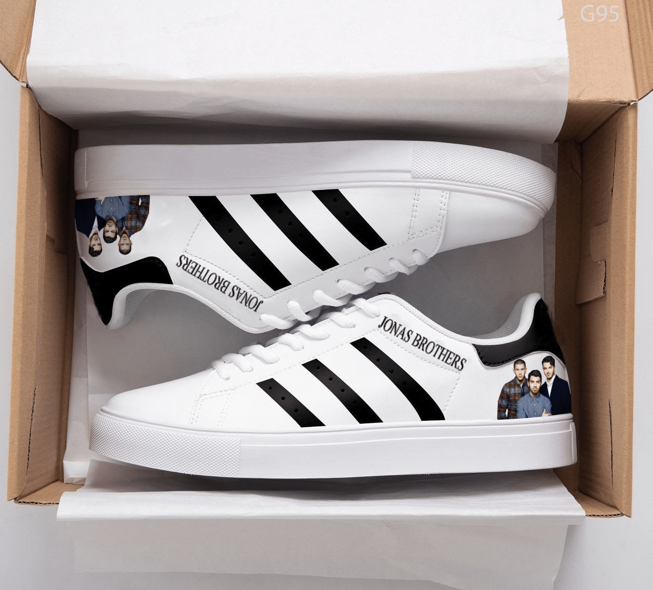 Jonas Brothers 2 Stan Smith Shoes B22