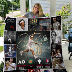 Roger Federer Quilt Blanket B23