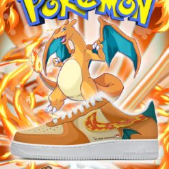 Pokemon Charizard Air Force Shoes b22