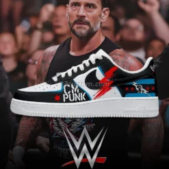 WWE CM Punk Air Force Shoes b22