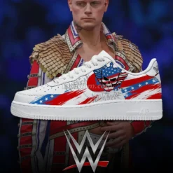 WWE Cody Rhdoes Air Force Shoes b22