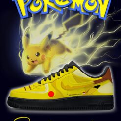 Pokemon Pikachu Air Force Shoes b22