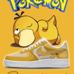 Pokemon Psyduck Air Force Shoes b22