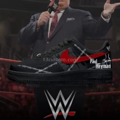 WWE Paul Heyman Air Force Shoes b22