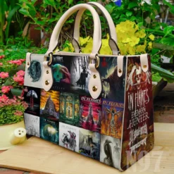 In Flames Leather Bag B21