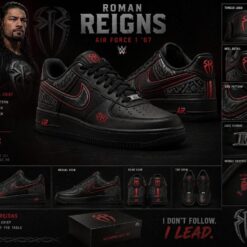 Roman Reigns Air Force Shoes B21