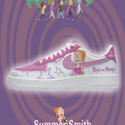 Rick n Morty Summer Smith Air Force Shoes b22