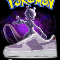 Pokemon Mewtwo Air Force Shoes b22