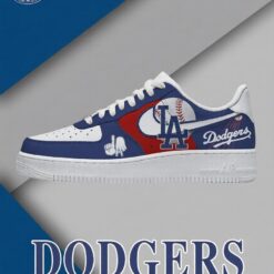 MLB Baseball Dodgerrs Air Force Shoes b22
