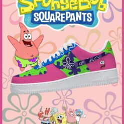 Spongebob Patrick Star Air Force Shoes b22