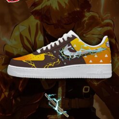 Demon Slayer Zenitsu Air Force Shoes b22