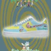Rick n Morty V1 Air Force Shoes b22