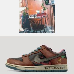 J. Cole The Fall Off Air Force Shoes b22