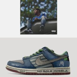 J. Cole No Role Model Air Force Shoes b22
