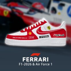 F1 Racing Ferrari Air Force Shoes b22