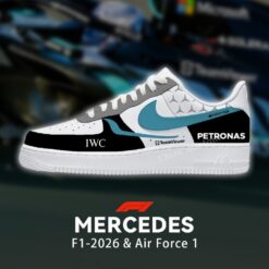 F1 Racing Mercedes Air Force Shoes b22