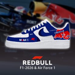 F1 Racing Redbull Air Force Shoes b22