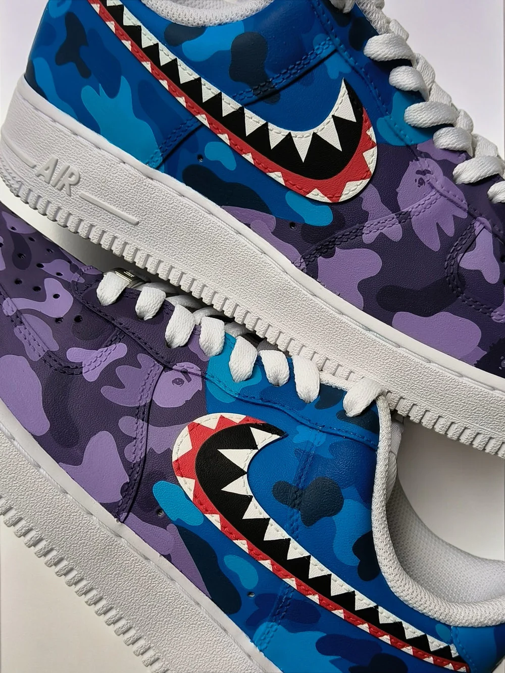 Bape Air Force Shoes b22 - Image 2