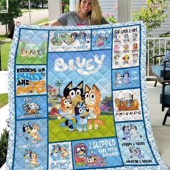 Bluey Quilt Blanket Quilt B21