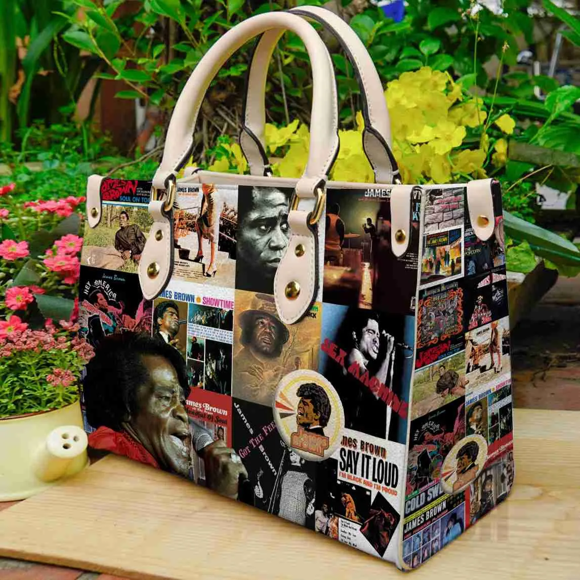 James Brown Leather Bag B23