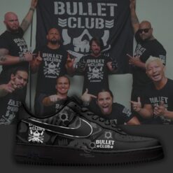 WWE Bullet Club Air Force Shoes b22