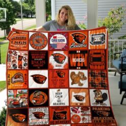 Oregon State Beavers  Blanket Quilt B21