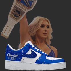WWE Charlotte Flair Air Force Shoes b22