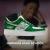 Stranger Things Hawkins High School Air Force Shoes b22