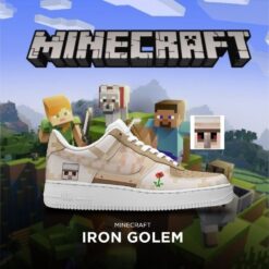 Minecraft Iron Golem Air Force Shoes B22