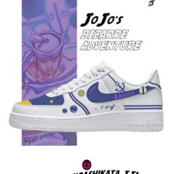 JoJo Bizarre Josuke Higashika Air Force Shoesb2