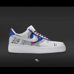 Conan Kaitou Kid Air Force Shoes b22