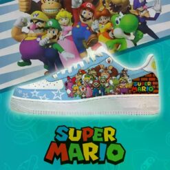 Super Mario Team Air Force Shoes