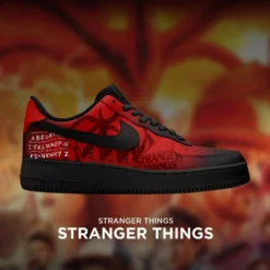 Stranger Things Mind Flayer Air Force Shoes b22