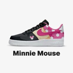 Disney Minnie Mouse Air Force Shoes b22